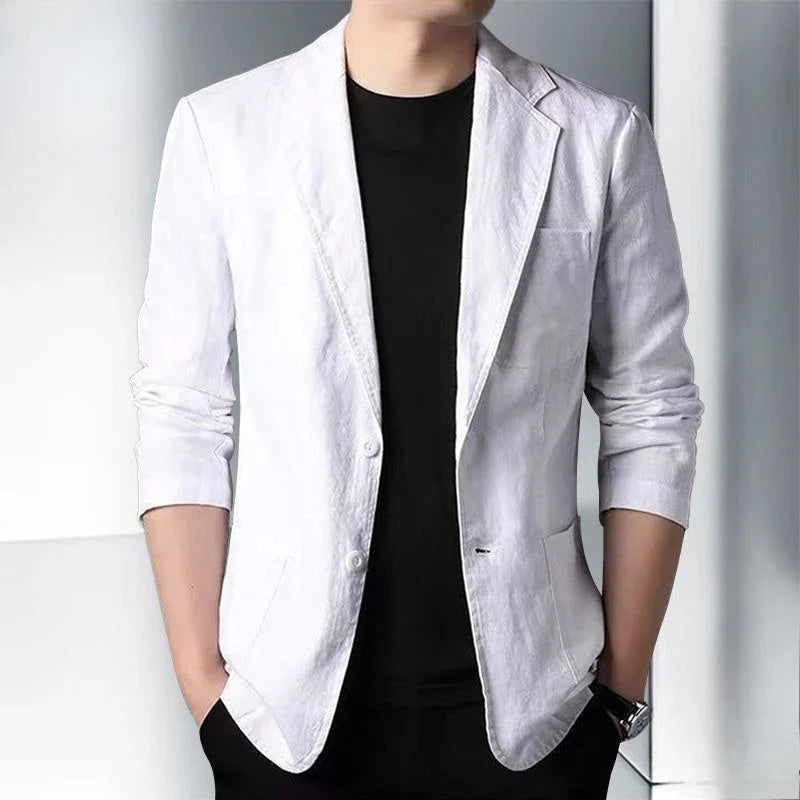 Men's Lightweight Business Casual Blazer Spring Summer Sun Protection Jacket
