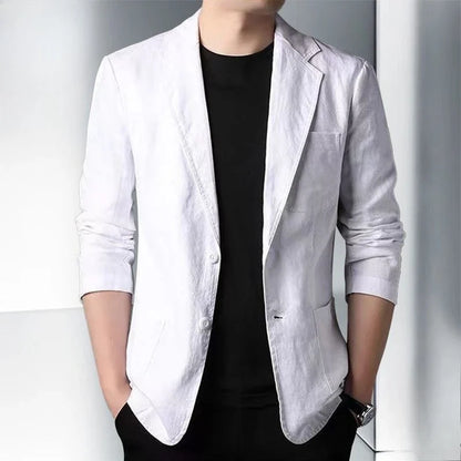 Men's Lightweight Business Casual Blazer Spring Summer Sun Protection Jacket