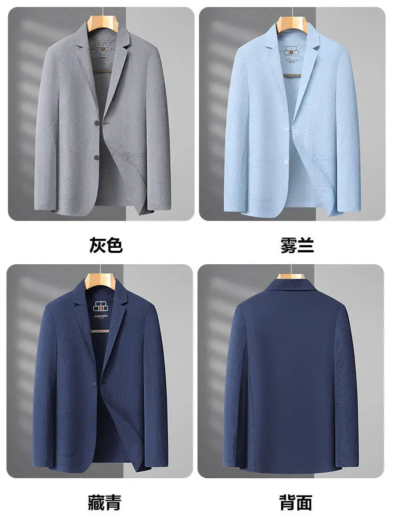 Blazer 2026 New Men's Fashion Outdoor sunscreen Blazers men Slim Casual quick drying sunscreen clothing Formal Wear jackets