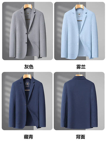 Blazer 2026 New Men's Fashion Outdoor sunscreen Blazers men Slim Casual quick drying sunscreen clothing Formal Wear jackets
