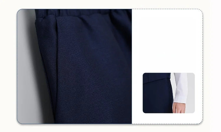 Boys Girls 4Pieces Suit Set Kids School Uniform With Vest Pants Shirts Tie Twins Birthday Piano Performance Costume