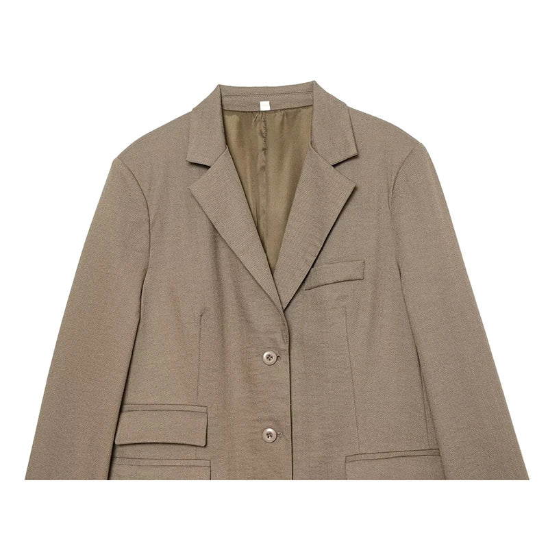 Blazers & Jackets Women's Autumn 2026 New Fashion Slim Office Women's Blazers Chic Street Elegant Unique Autumn Jackets Blouse