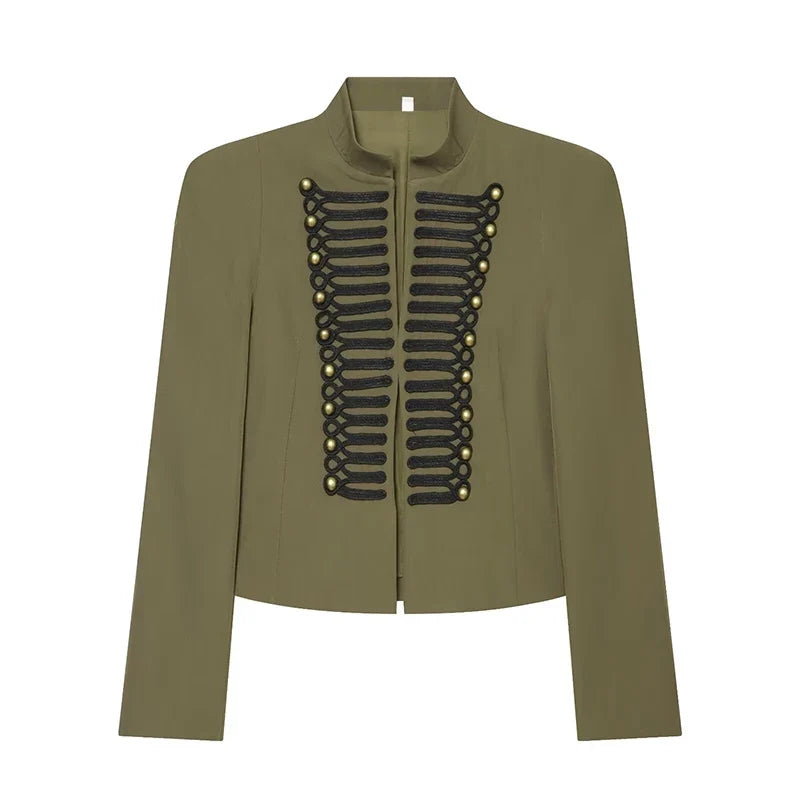 Women's Jackets Autumn 2026 New Fashion Retro Slim Short Elegant Warm Jackets Women's Street Chic Youth Travel Holiday Coats