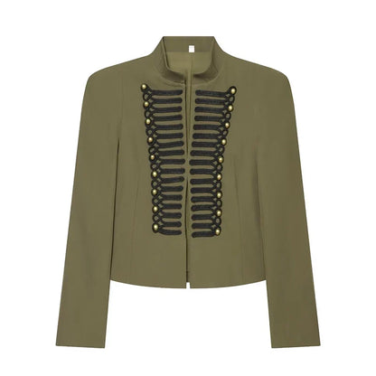 Women's Jackets Autumn 2026 New Fashion Retro Slim Short Elegant Warm Jackets Women's Street Chic Youth Travel Holiday Coats