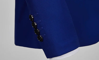Men's 2024 Business Casual Wedding Suit Black Two-Piece Set with Waistcoat And Trousers Fashionable And Handsome Trend