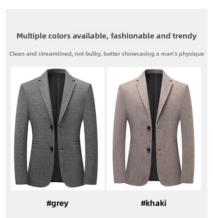 Blazer New Men's Fashionable Outdoor Travel Premium Business Wedding Versatile Host School Fit Casual Korean Version Blazer