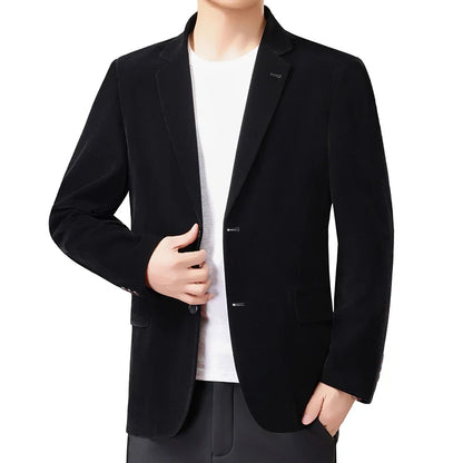 Blazer Men Fashionable Business Outdoor Travel Youth Campus Wedding Versatile Gentleman Host Slim-fit Casual Korean Style Blazer