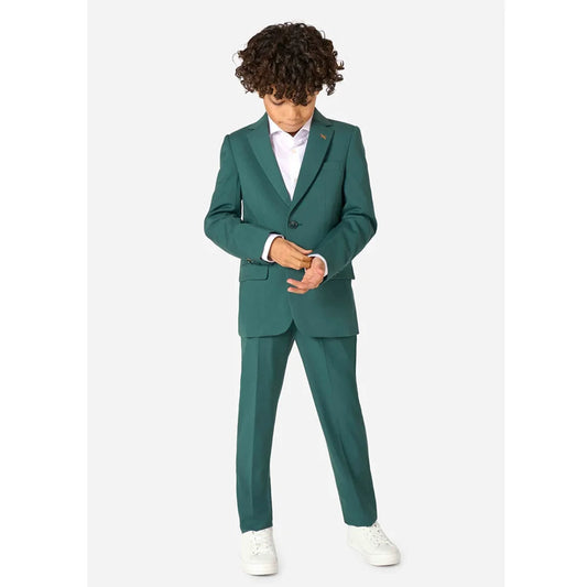 New Arrival Boy Suits 2 Piece Solid Color Notch Lapel Single Breasted Kids Clothes Formal Party Wedding 2 Piece (Jacket+Pants)