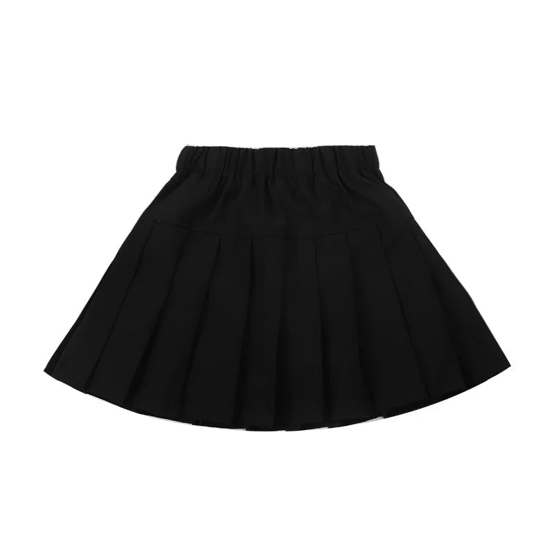 Boys Girls Summer 3Pieces School Uniform With Vest Shorts/Skirt Tie Children's Piano Host Speech Chorus Performance Costume