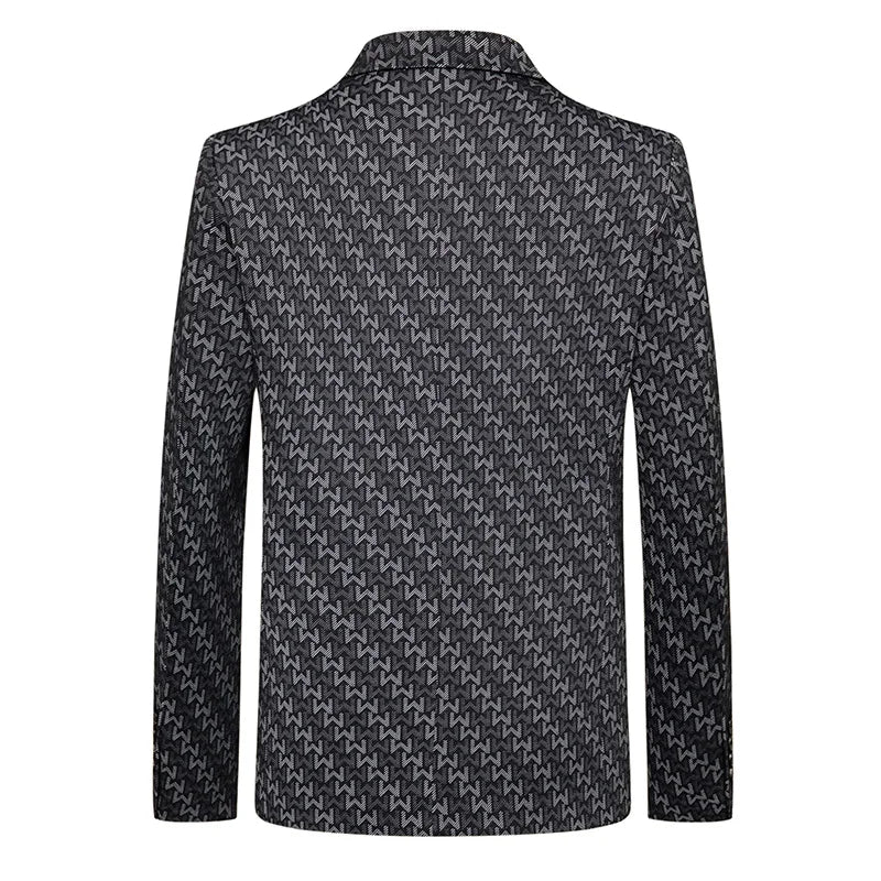 2026 Blazer New Fashionable and Slimming Middle-aged Business Casual Trend Wedding Banquet Host Men Outdoor Performance Blazer
