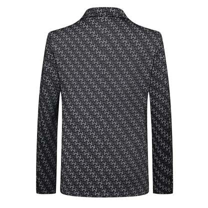 2026 Blazer New Fashionable and Slimming Middle-aged Business Casual Trend Wedding Banquet Host Men Outdoor Performance Blazer