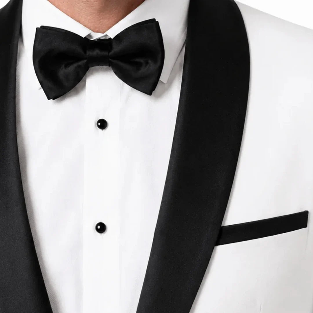 Men Suit Yellow Black 2 Pieces Lapel Single Breasted For Wedding Groom Birthday Banquet Party Business Work Office Jacket Pants