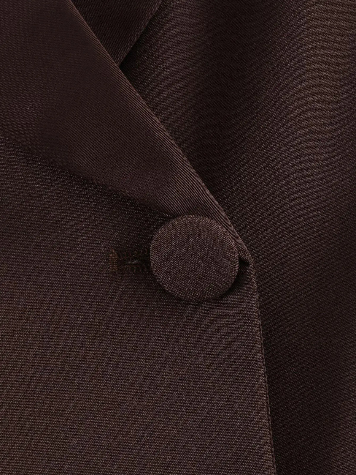 Women Brown Blazer Jacket Y2k 2000s Vintage Bandage Suit Coat Long Sleeve Double Breasted Oversize Outerwear Spring Autumn 2026