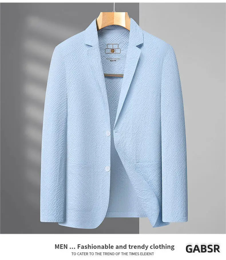 Blazer 2026 New Men's Fashion Outdoor sunscreen Blazers men Slim Casual quick drying sunscreen clothing Formal Wear jackets