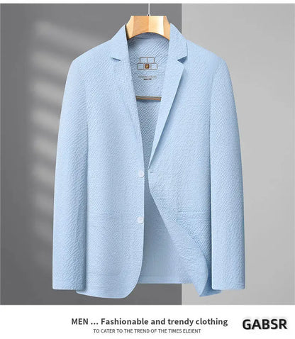 Blazer 2026 New Men's Fashion Outdoor sunscreen Blazers men Slim Casual quick drying sunscreen clothing Formal Wear jackets