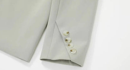 Women's 2025 New Korean Petite Niche Design Solid Slim Fit Blazer High Quality Slimming Minimalist Work Spring Autumn