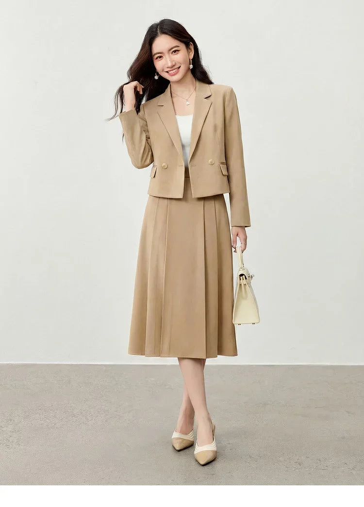 Women's Work Wear Blazer Commuter Suit Jacket 2026 Spring Office Lady Fashion Elegant Female Outfits 161XC6457X