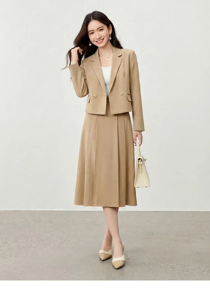 Women's Work Wear Blazer Commuter Suit Jacket 2026 Spring Office Lady Fashion Elegant Female Outfits 161XC6457X
