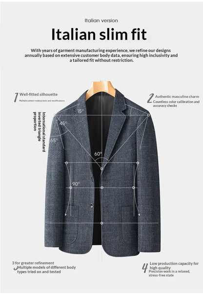 Blazer 17 Products Are Available for Selection Men Fashionable Business Outdoor Travel Wedding Gentleman Casual Korean Version