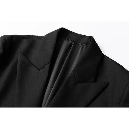 Man Blazer Luxury Designer Japanese Yamamoto Style Chaquetas Hombre Elegantes Loose Streetwear Black Cool Mens Suit Jacket 5XL