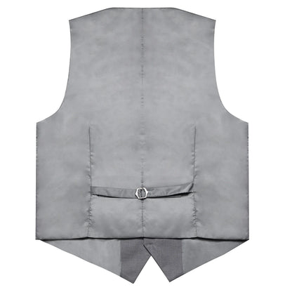 Men's Suit Vest – Solid Formal Waistcoat for Wedding, Party & Business Wear