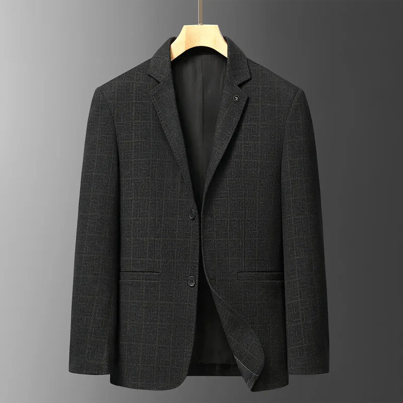 Blazer Outdoor Men's Casual, Fashionable, Sporty, Slimming, Trendy British Style, Versatile Business Gentleman Wedding Blazer