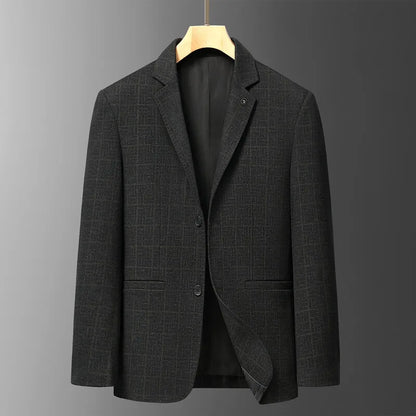 Blazer Outdoor Men's Casual, Fashionable, Sporty, Slimming, Trendy British Style, Versatile Business Gentleman Wedding Blazer