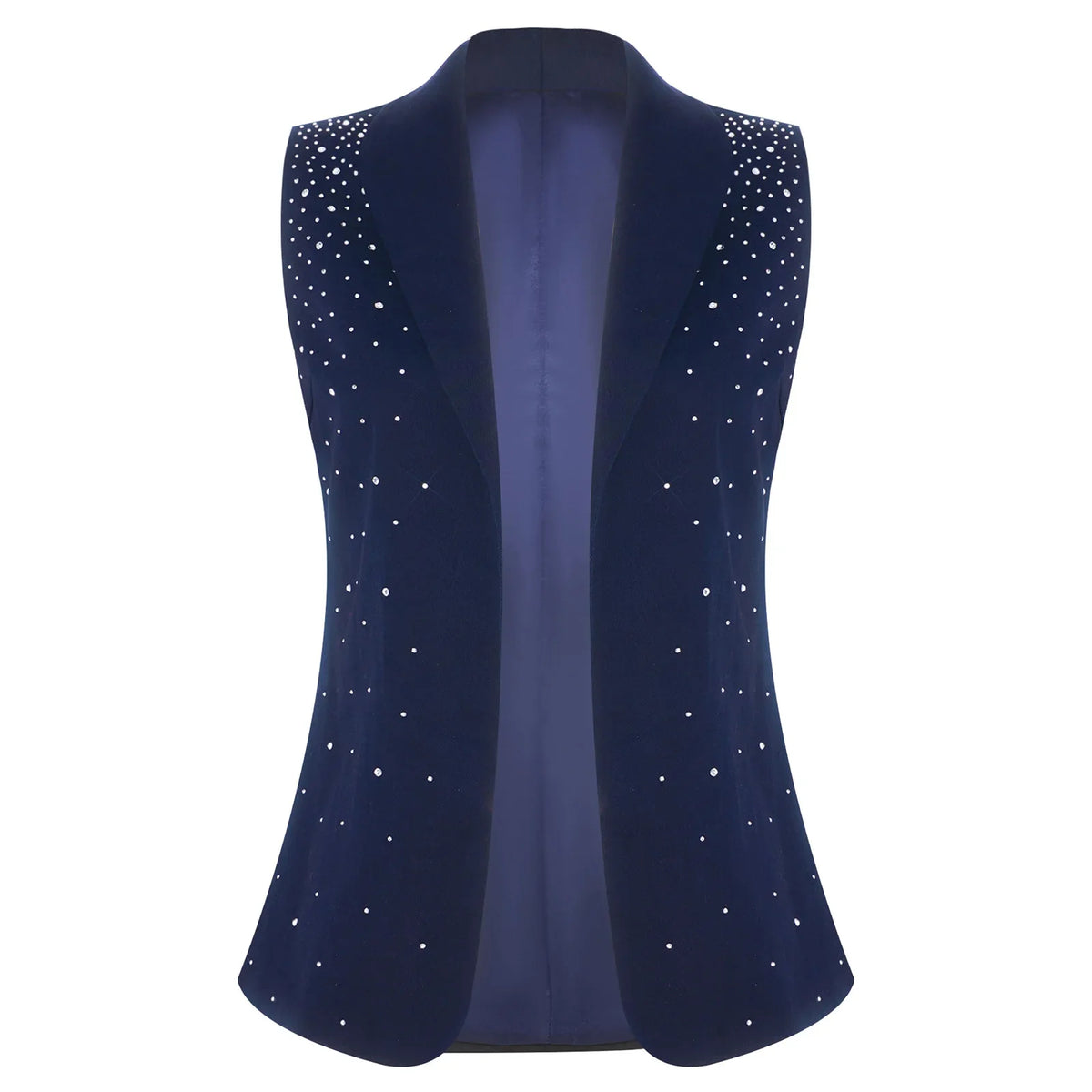 Elegant Women's Sleeveless Suits Waistcoat Halter Vests for Business Commuting Formal Clothes Mujer OL Office Ladies Crop Top