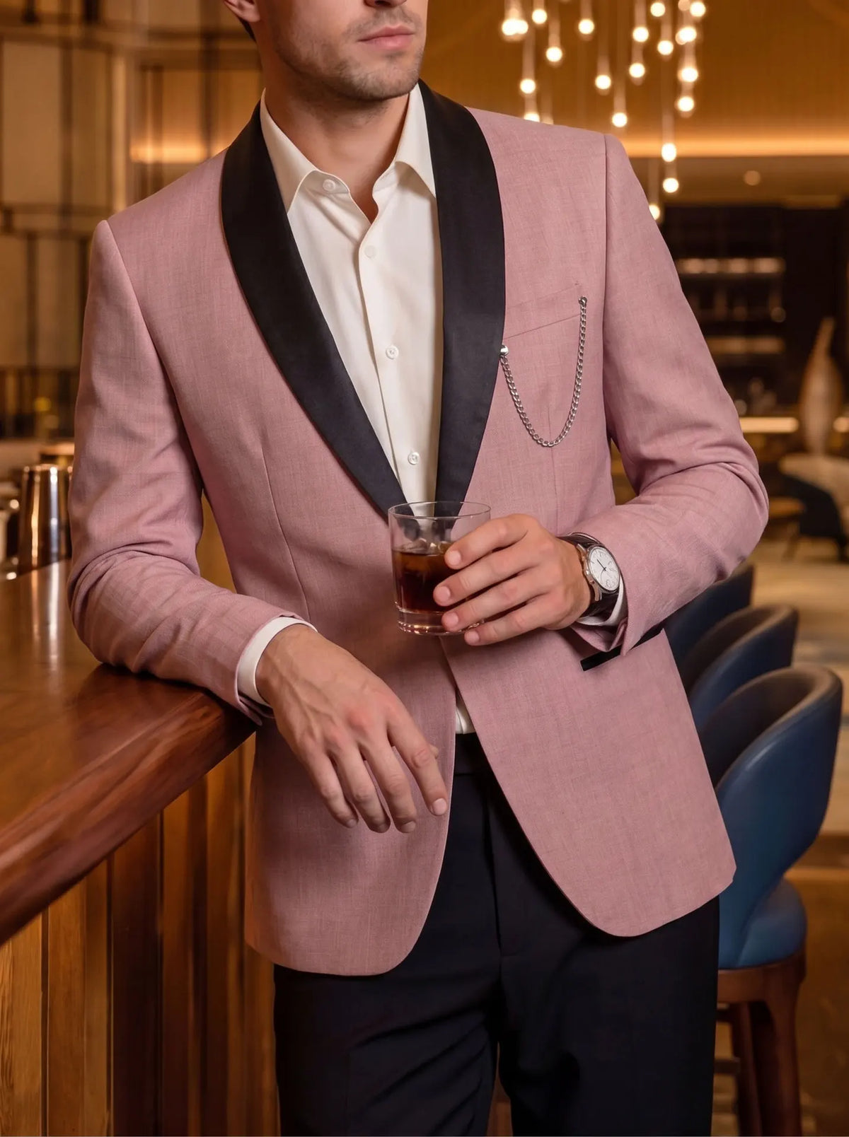 Men's Casual Business Suit Formal Gentleman Wedding Groom Best Man Tuxedo Slim Fit Blazer Jacket Fashion Party Office Wear