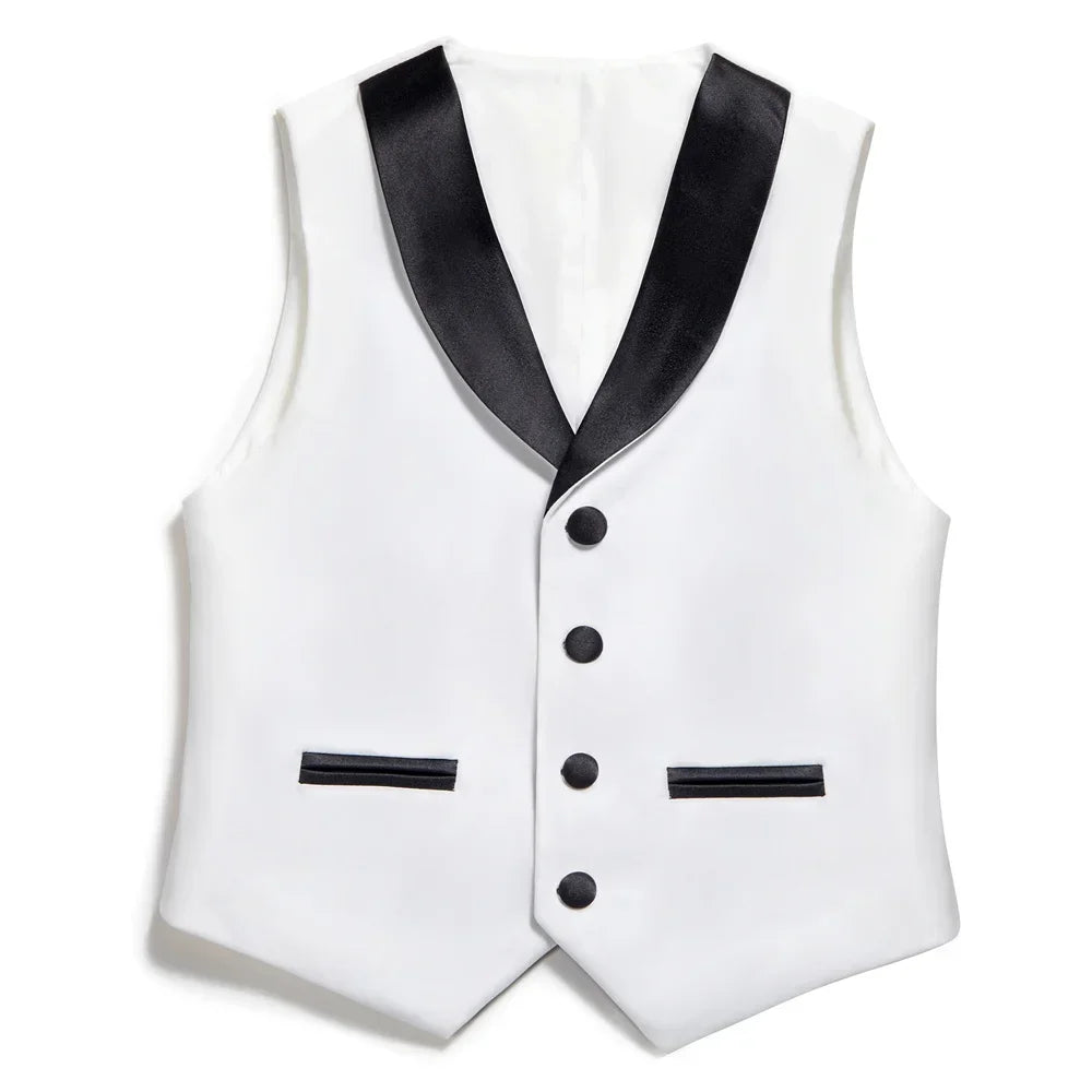 Homecoming Suit for Boys Wedding Guest Kids Formal Tuxedo 5 Pieces Complete Size 3-14T SHIP TODAY Communion Ring Bearer Suits