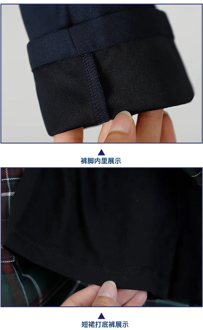 Boys Green Blazers Pants School Uniform Girls Jacket Skirt Shirt Tie Suits Kids Formal Dress Tuxedo Children Student Clothes Set