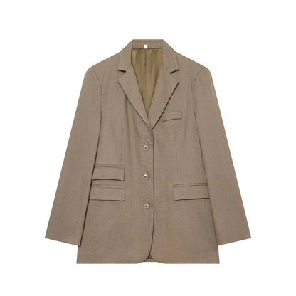 Blazers & Jackets Women's Autumn 2026 New Fashion Slim Office Women's Blazers Chic Street Elegant Unique Autumn Jackets Blouse
