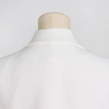Women Trend Blazer Notched Collar Double Breasted Slimming Elegant Niche Irregular Fashion Jacket New Spring Autumn HK20370