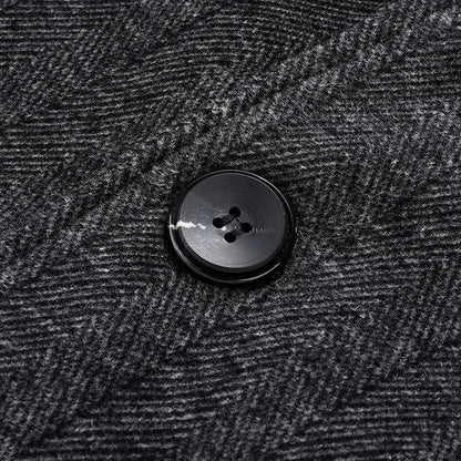 Mens Designer Knitted Wool Stretch Coat Casual Business Handsome Overcoat High Quality Fashion 2024