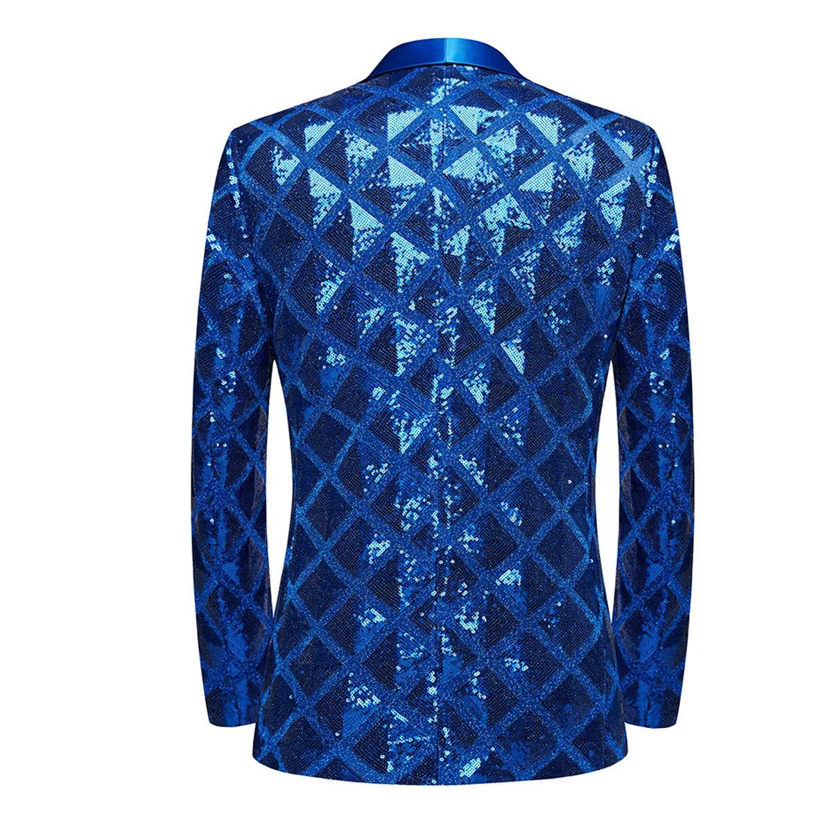 2023 New High Quality Handsome Fashion Boutique Men's Stereo Square Sequin Casual Dance Suit Jacket Boutique Fashion Suit Jacket