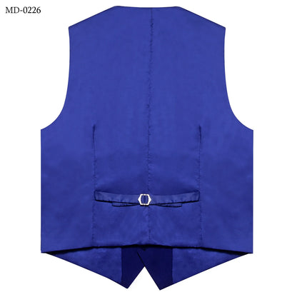 Men's Suit Vest – Solid Formal Waistcoat for Wedding, Party & Business Wear