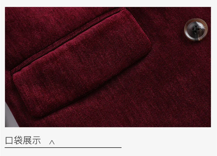 Pleuche Women Suits Office Sets 2024 Autumn New Fashion Notched Double Breasted Blazers Vintage Casual Wide Leg Pants Suits