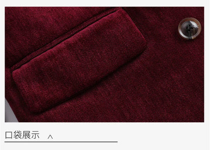 Pleuche Women Suits Office Sets 2024 Autumn New Fashion Notched Double Breasted Blazers Vintage Casual Wide Leg Pants Suits