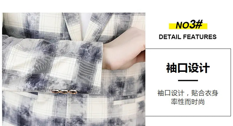 Blazer Men's Fashion Outdoor Travel Gentleman Wedding Slimming Business Versatile Trendy Casual Korean-style Formal Wear Blazer