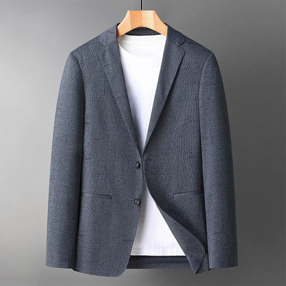 Blazer Men's Fashion Gentleman Business Slimming Performance Banquet Hosting Casual Wedding Anti-wrinkle No-ironing Blazer