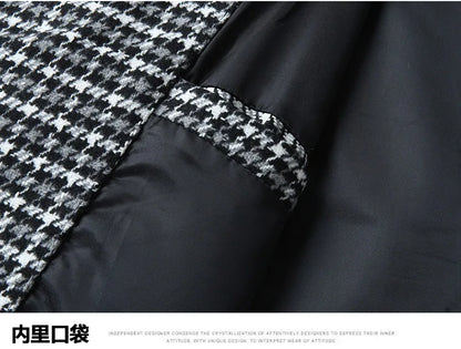 Large Size Men's Casual Jacket Lapel Shirt Handsome Spring Autumn Plus Fat Trendy Brand Loose Top for Youth