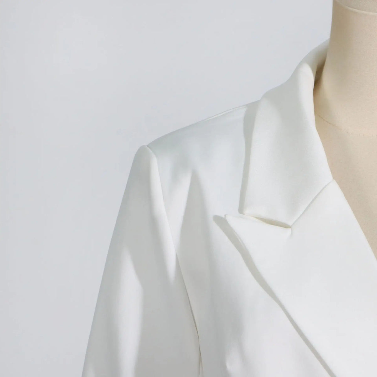 Women Trend Blazer Notched Collar Double Breasted Slimming Elegant Niche Irregular Fashion Jacket New Spring Autumn HK20370