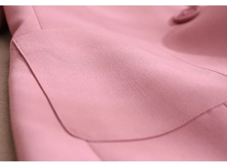 2026 Autumn Blazers Jacket for Women Elegant Korean Fashion Short Slim Jacket Solid Long Sleeve Work Office Blazers V7876
