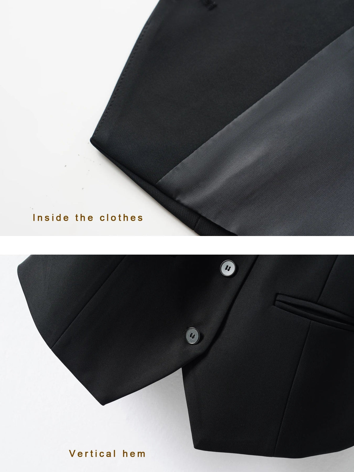 Black Sleeveless Suit Vest for Women, Short Single-Breasted Workplace Elegant, Slim and Versatile Vest Top, Spring & Fall Style