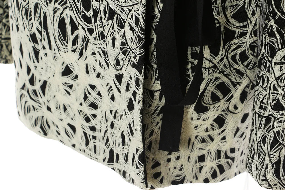 Spring Autumn New Women's Blazer Contrast Color Lace-up Waist Slimming Minimalist Style High-end Casual Chic Jacket HK15340