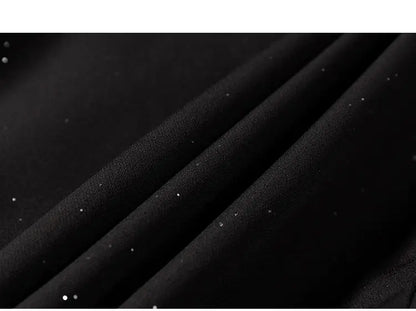 Luxury Man Clothing Glitter Jasje Mannen Suits Sequin Jacket Loose Black Gypsophila Designer Blazers Para Hombres Man Streetwear