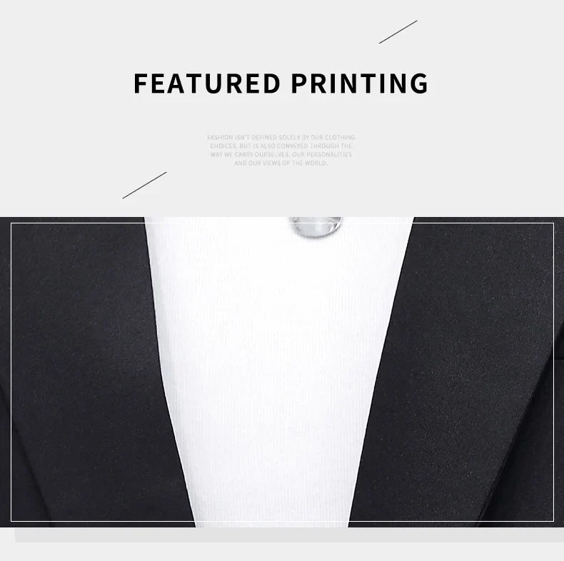 Summer 2025 Men's Mid-Sleeve Slim Fit Suit Korean Style Handsome Youth Seven-Quarter Jacket Small Suit Collection
