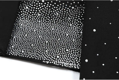 Spring Autumn New Women Niche Design Streetwear Stylish Blazer Fashion Decorated Diamonds Versatile Slimming Jackets HK9494