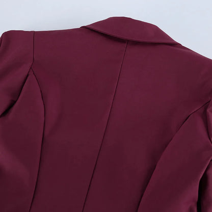 Fall,Winter,European,Clothes,Shoulder pad，Suit coat,Sexy,Patchwork,Elegance,Women,Tops,Long Sleeve,Slim,Hot,Jacket,New,6721001