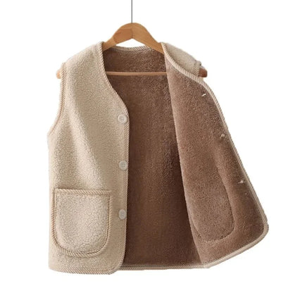 Women Large Size 5XL Parkas Waistcoat Coat Autumn Winter Female Cotton Padded Sleeveless 2025 Lady Lamb Down Cotton Vest Jacket